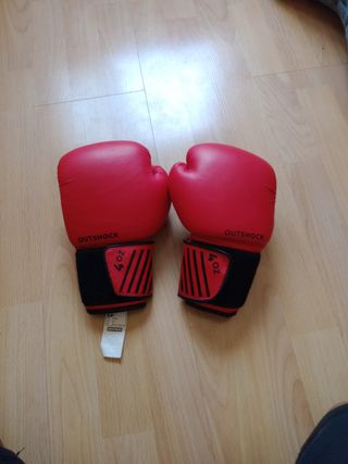Guantes boxeo OutShock 4oz infantil
