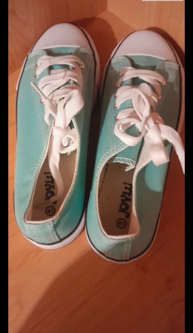 Zapatillas tela - Teal