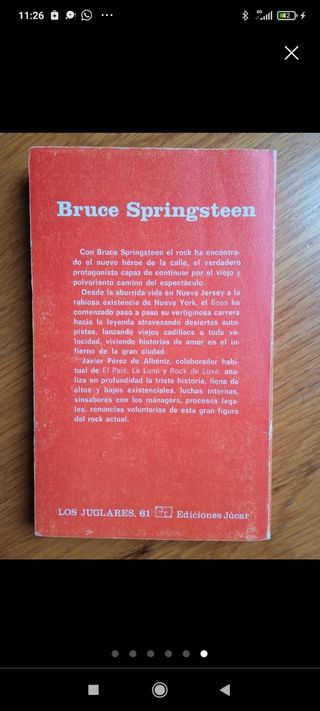 Libro Bruce Springsteen