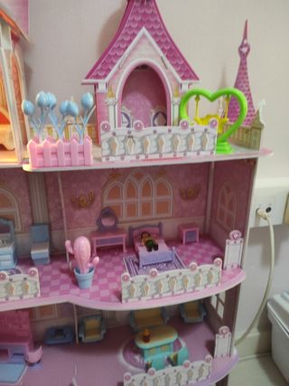 Casita muñecas luces LED