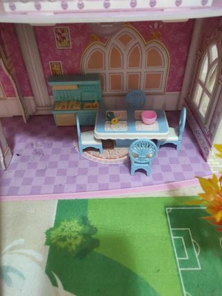 Casita muñecas luces LED