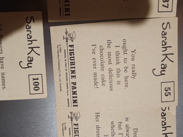 Figurines Sarah Kay anni '80