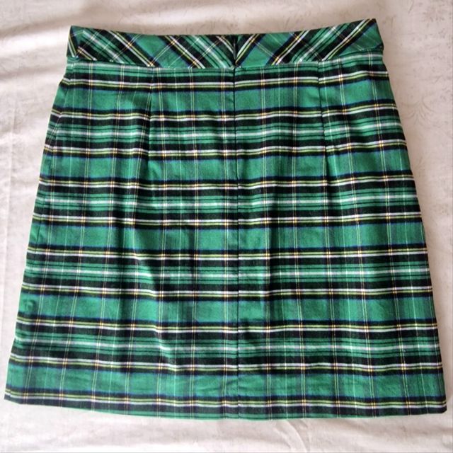 Mini Falda Escocesa Zara Basic - Talla S