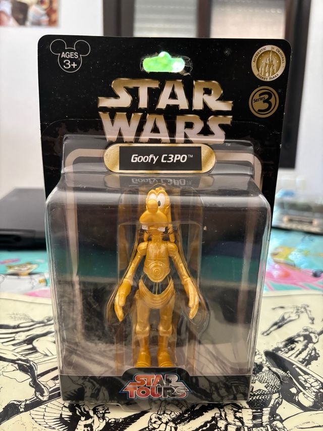 Figura Goofy C3PO Star Tours
