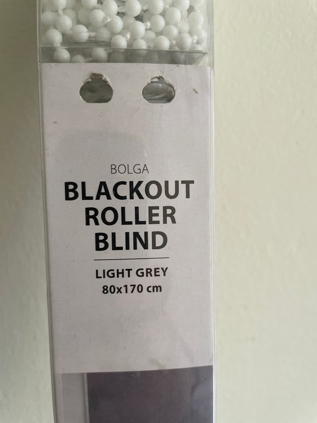 Cortina blackout roller - 80x170cm