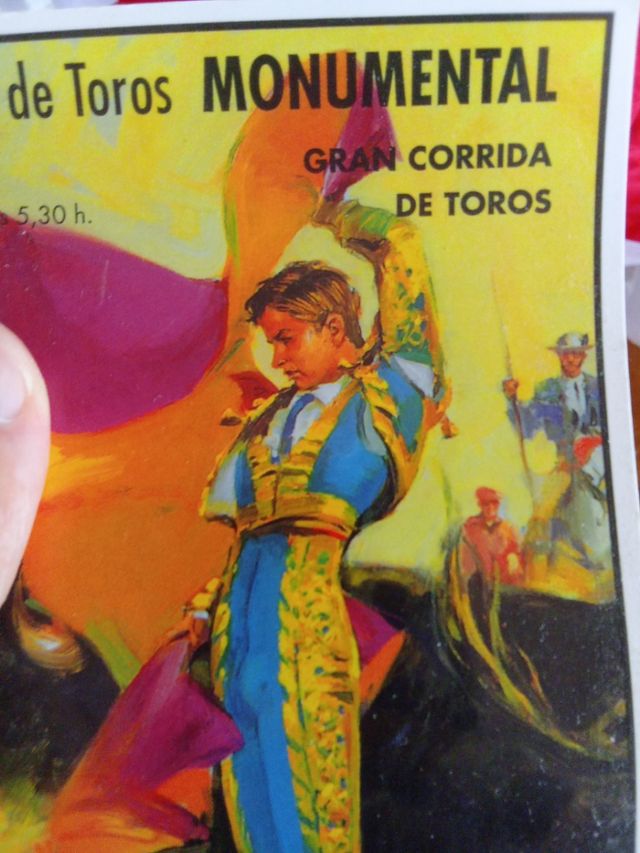 Cartel Toros Monumental Las Ventas