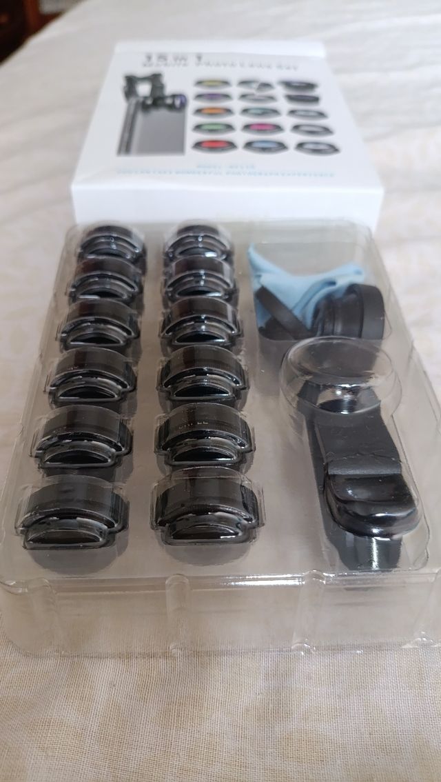 15 Lentes + teleobjetivo | Cámara Móvil.