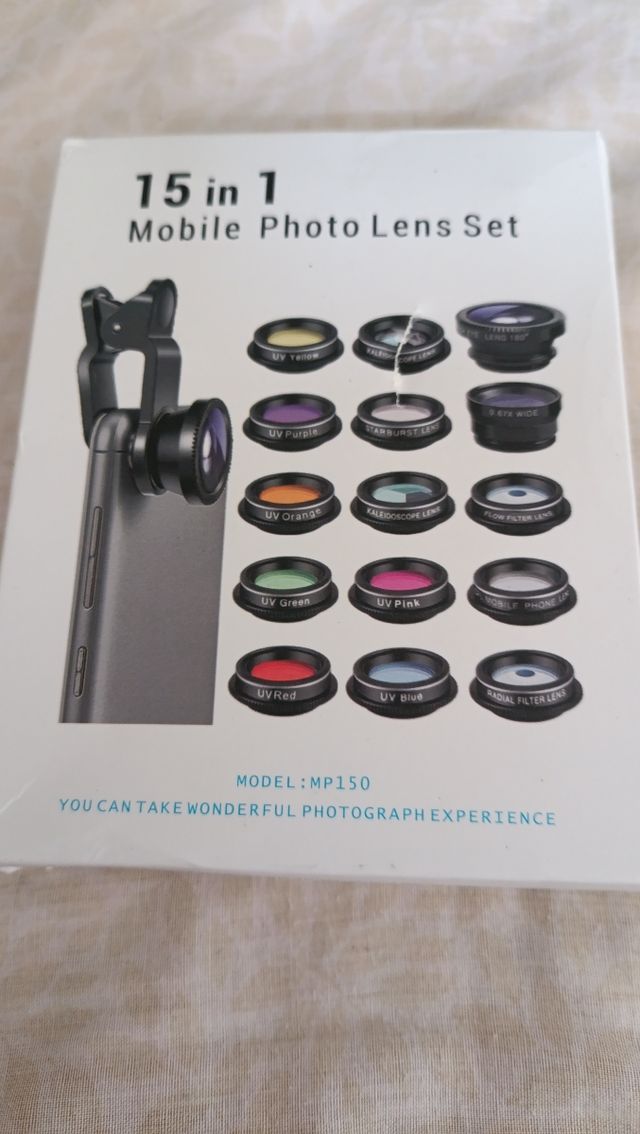 15 Lentes + teleobjetivo | Cámara Móvil.