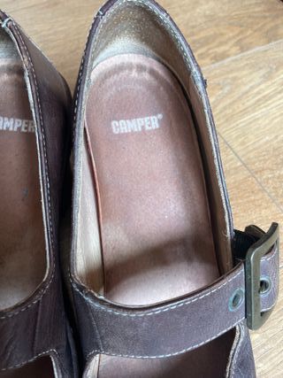 Zapatos Camper marrón mujer