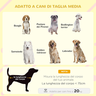 Cuccia per Cani da Esterno in Legno, Casetta per C