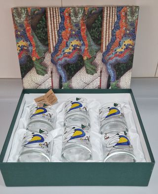 Vasos whisky artesanales pintados a mano