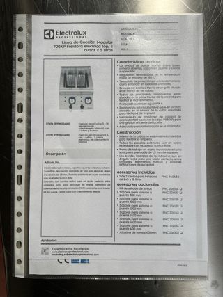 FREIDORA DOBLE ELECTRICA OCASION !!!