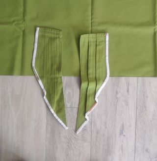 Cortinas y faldón (Juego de 3)