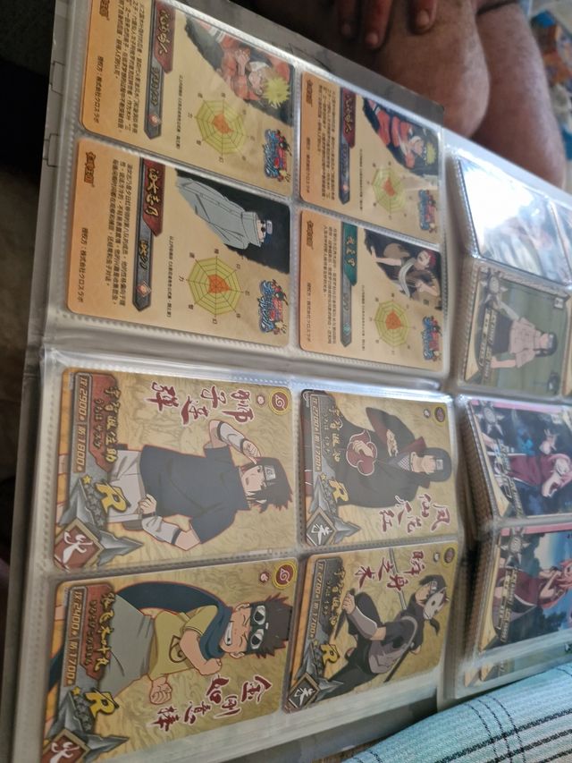 Cartas coleccionables Naruto