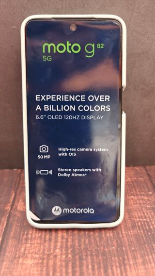 Smartphone Motorola Moto G82 5G blanco | 6/128 GB