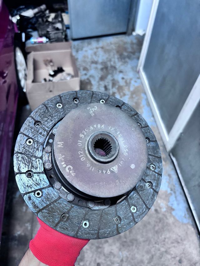 Disco Embrague Porsche 944 y maza de embrague