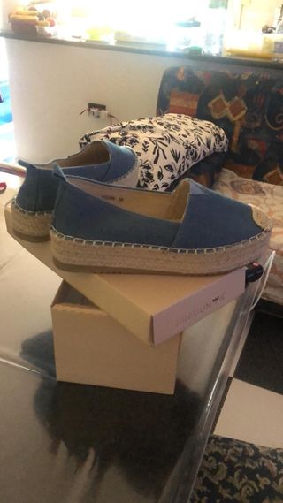 Espadrillas PREGUNTA blu, n. 38