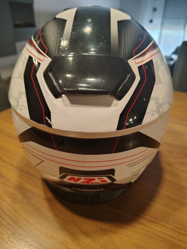 Casco moto NZI integral  gafas de sol
