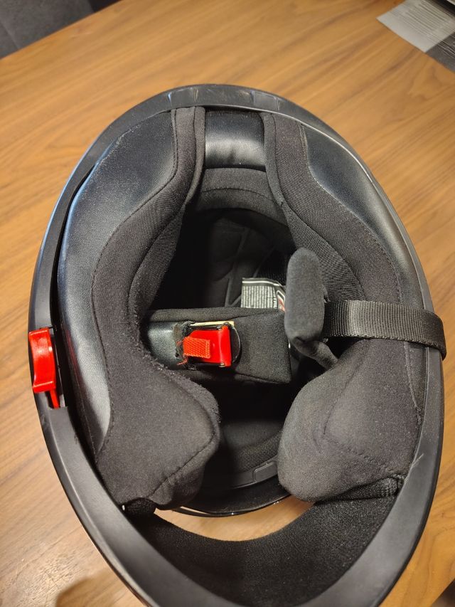 Casco moto NZI integral  gafas de sol