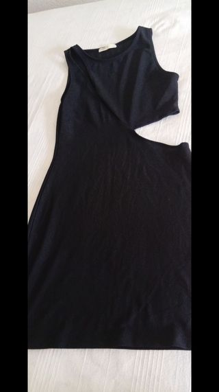 Vestido Pull&Bear negro - Talla L