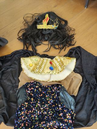 Disfraz Cleopatra mujer - Negro y Dorado
