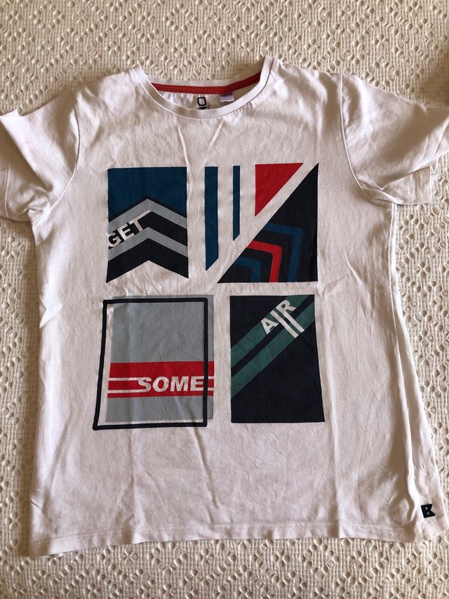 3 Camisetas niño OKAIDI  Talla 12 años