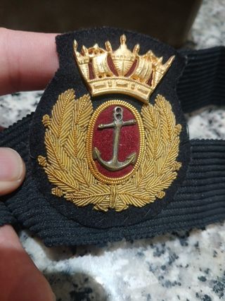 Insignia militar marina antigua