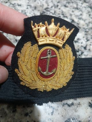 Insignia militar marina antigua