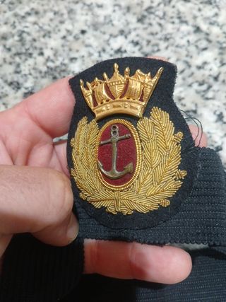 Insignia militar marina antigua