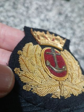 Insignia militar marina antigua