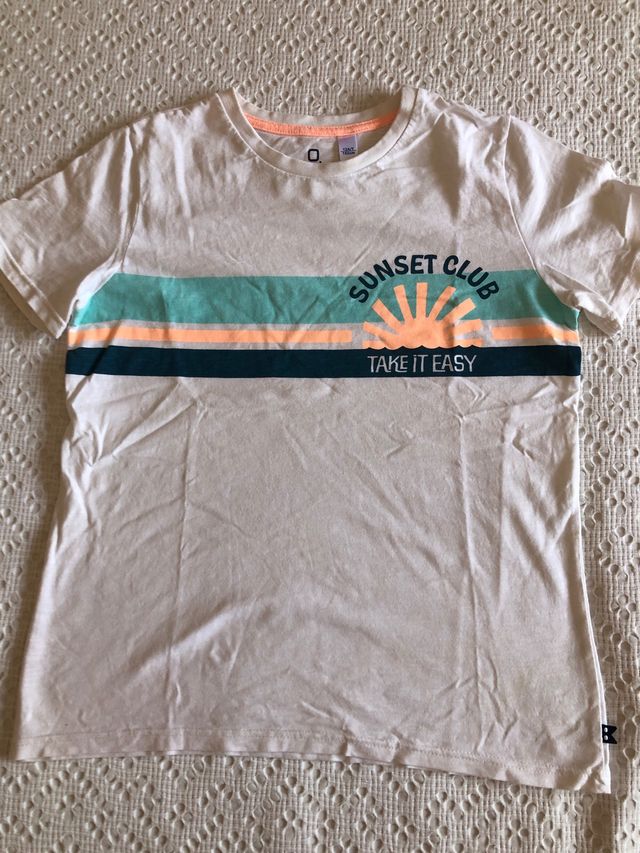 2 Camisetas niño verano Talla 12 años