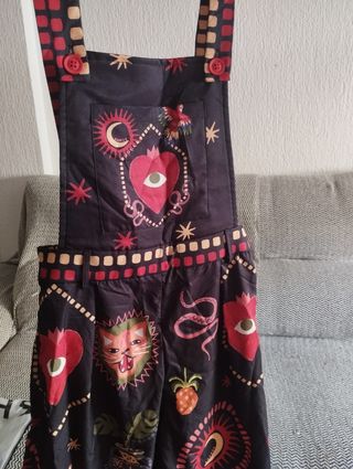Mono negro estampado casual Shein