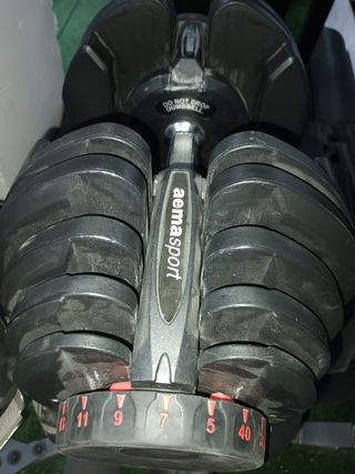 Mancuerna regulable 40kg - Aemasport