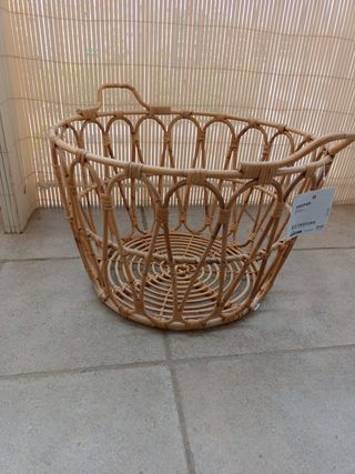 Cesta mimbre Ikea NUEVA!