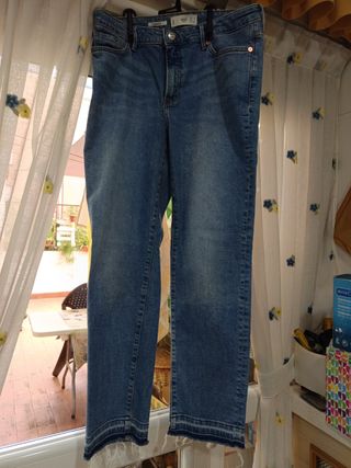 Vaqueros Mango XL - Azul