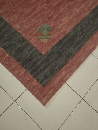Alfombra rosa ( con la luz la foto sale naranja)