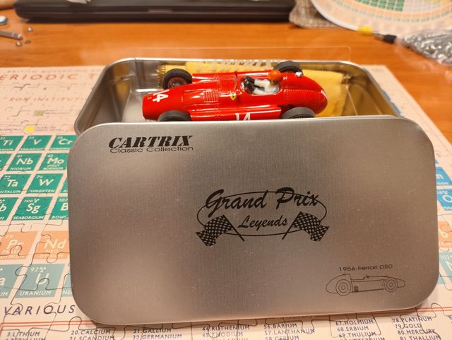 Lancia-Ferrari D50 Peter Collins #14