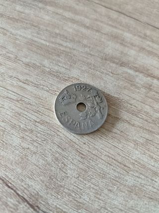 25 Céntimos Peseta España 1927