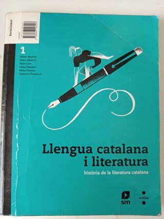 Llengua catalana i literatura. 1 Batxillerat