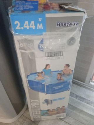 Piscina Bestway Steel Pro 2.44m