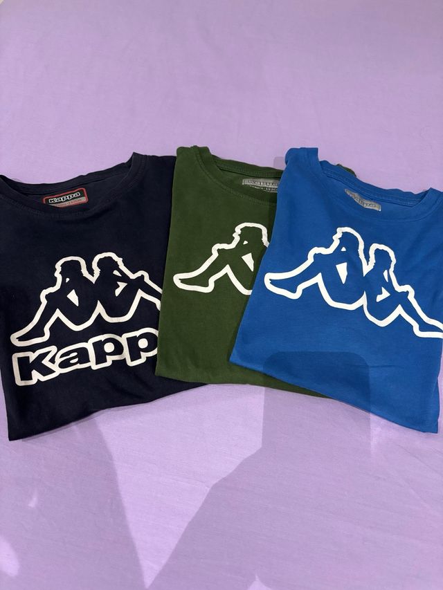 3 Camisetas Kappa