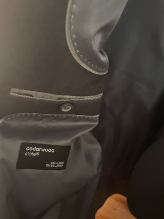 Americana Cedarwood State gris- Talla L