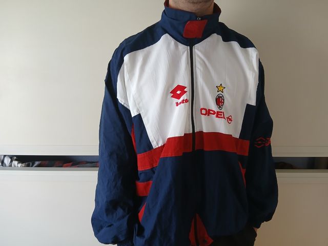 Chaqueta A.C. Milan Lotto Vintage