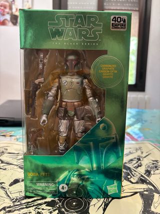 Figura Boba Fett Carbonized Black Series