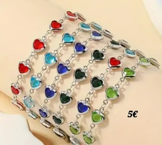 Pulsera,tobillera dorada.HAGO LOTES DE BISUTERIAS