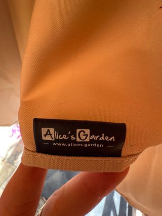 Urge!! Sombrilla cuadrada m 3x3m Beige con base