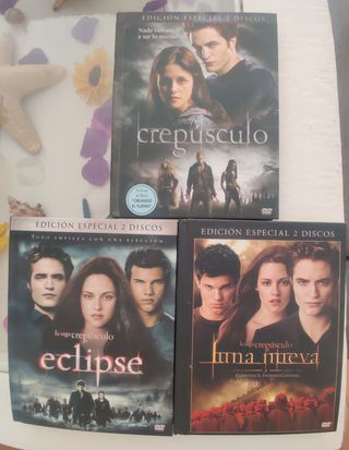 DVDs Crepúsculo: Trilogía