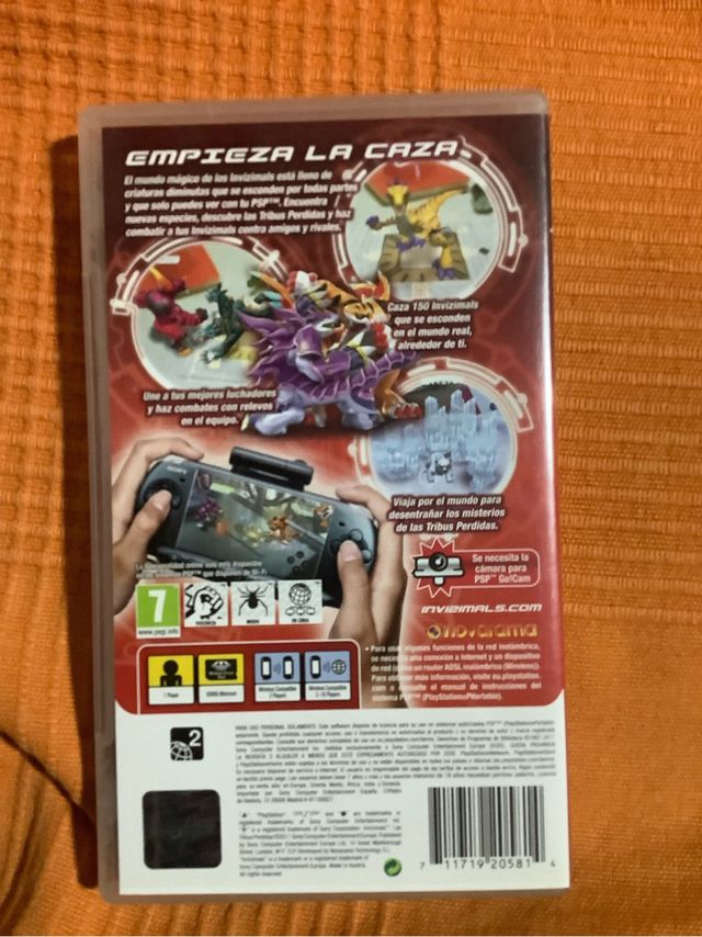 tres. Juegos Invizimals PSP