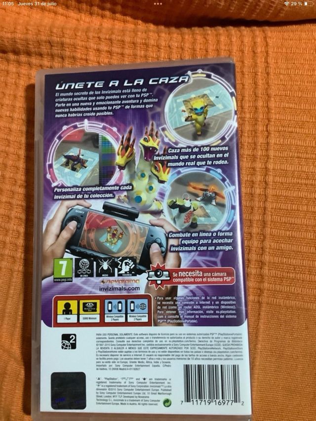 tres. Juegos Invizimals PSP