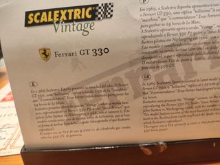 Scalextric Vintage Ferrari GT 330